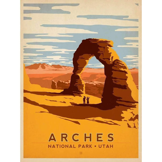 Arches National Park Gifts True South Puzzle 