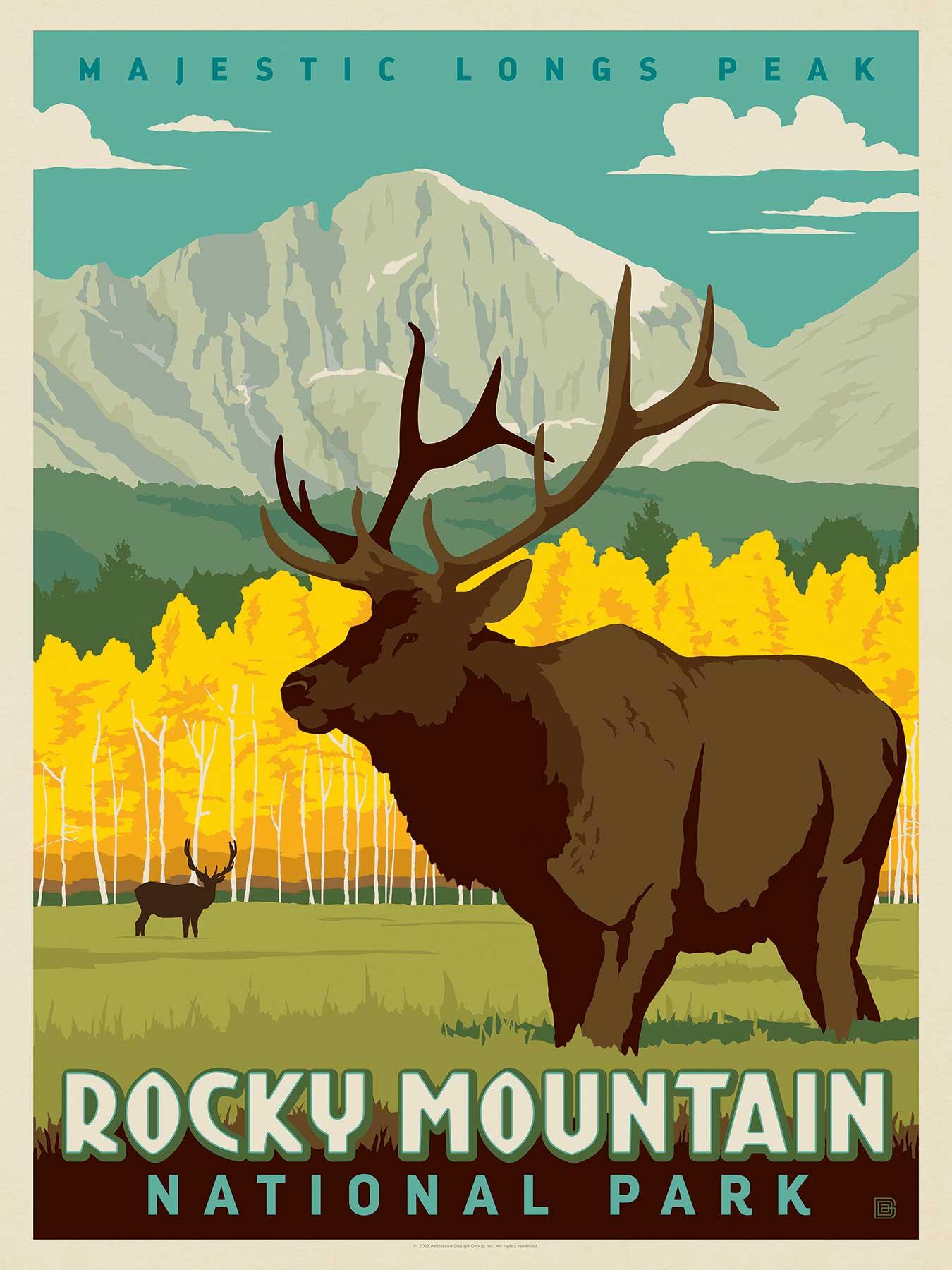 Rocky Mountain National Park Puzzle Gifts True South Puzzle 