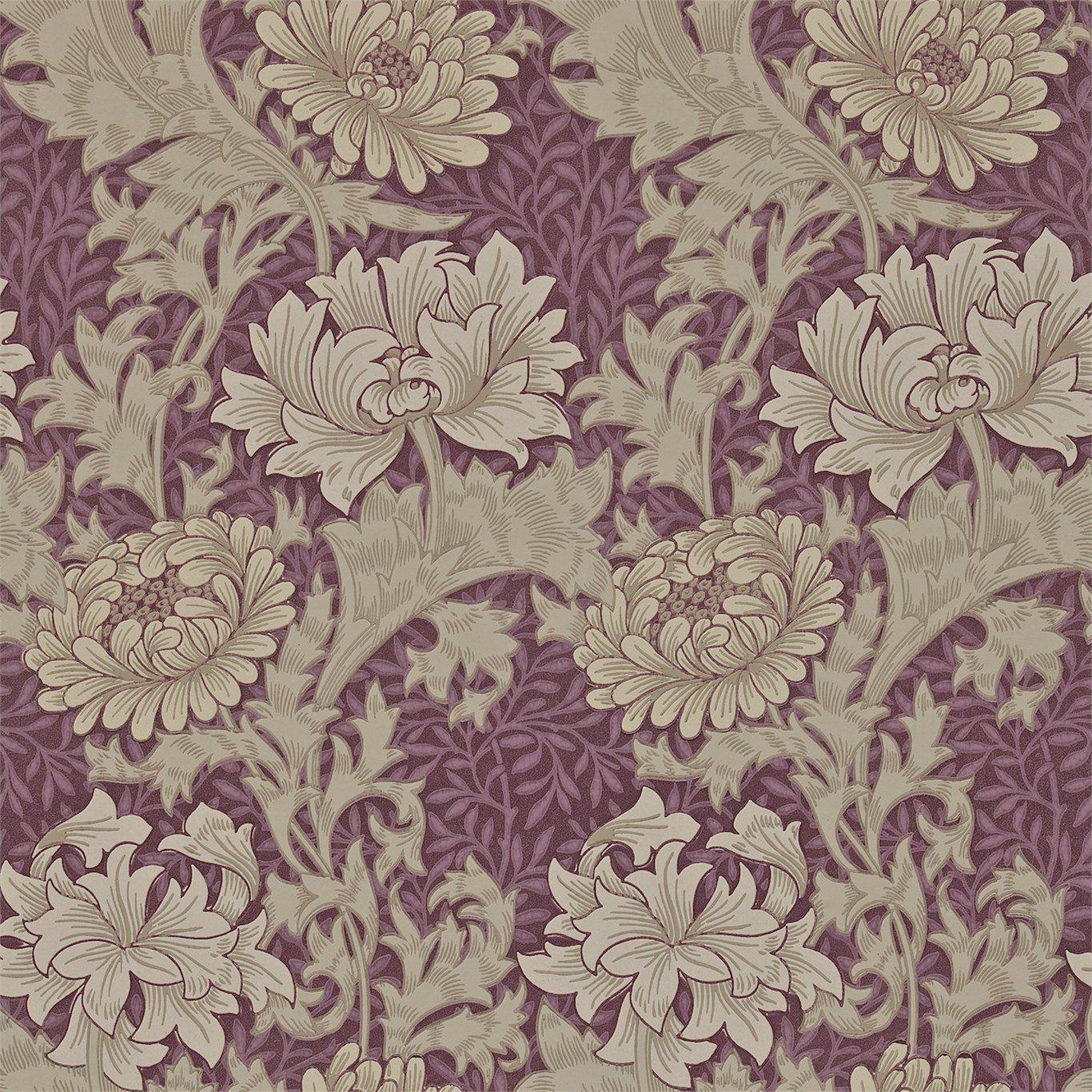 Chrysanthemum Morris & Co. Wallpaper | Rejuvenation