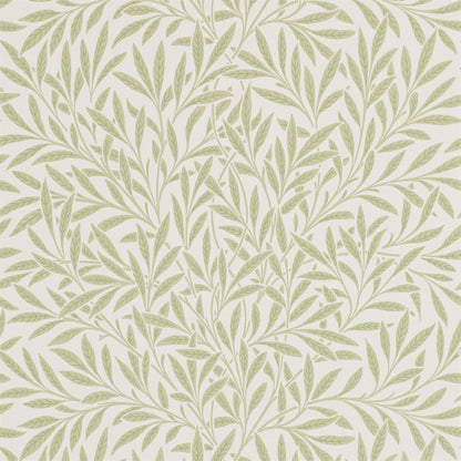 William Morris Willow Wallpaper Decor Zoffany Olive 